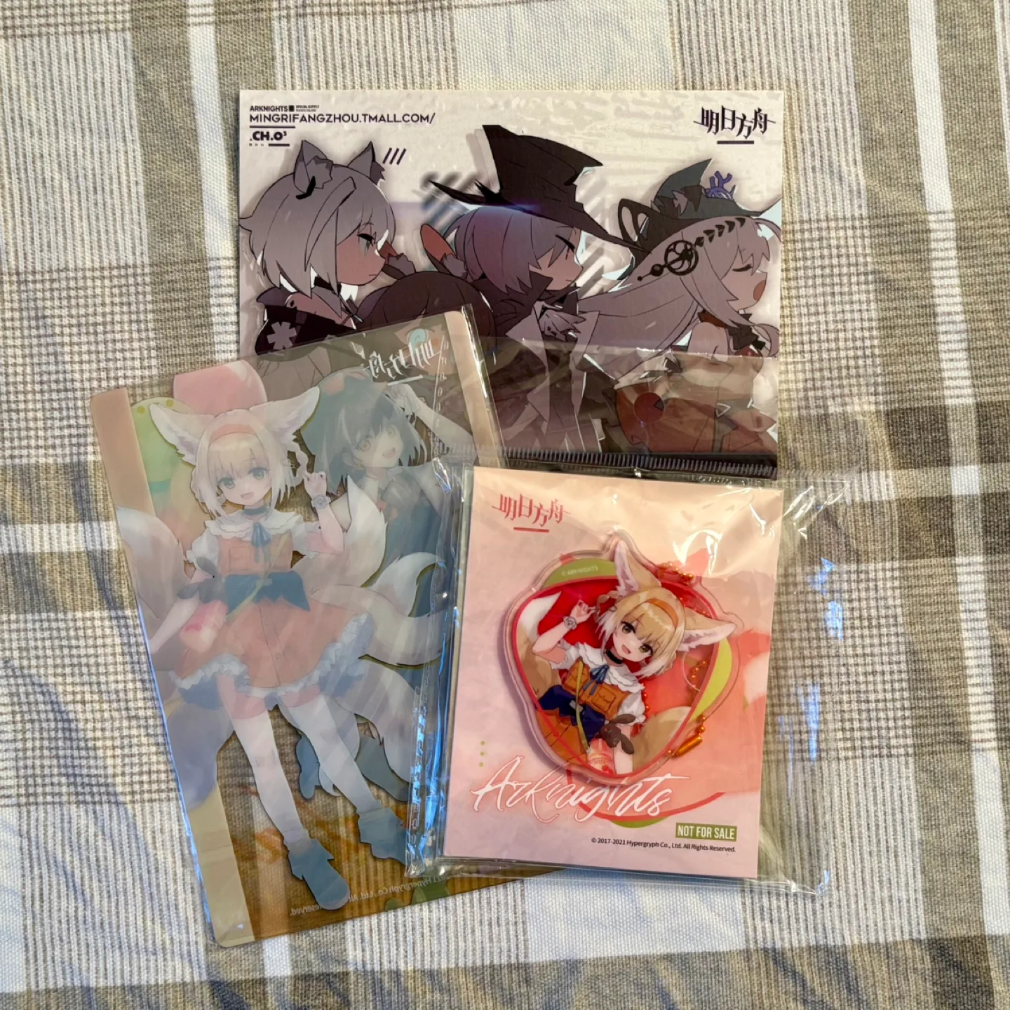 Arknights Character Acrylic Stands and Keychains thumbnail