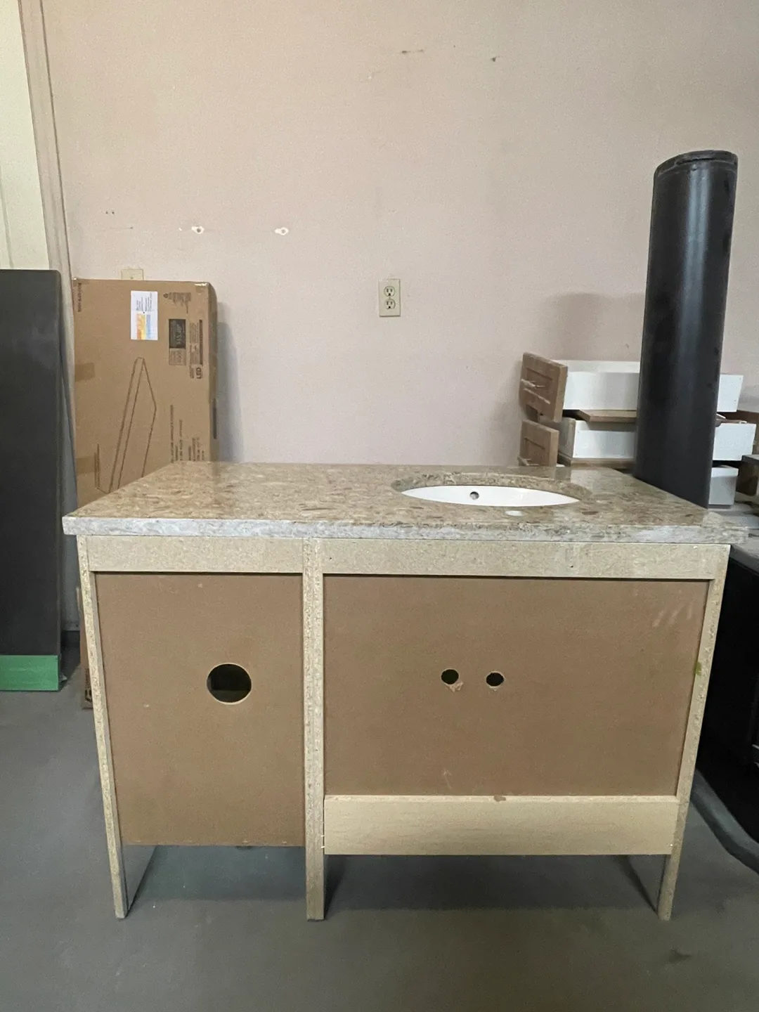 Kitchen Craft Bathroom Vanity and Matching Bathroom Cabinet image indicator(3)