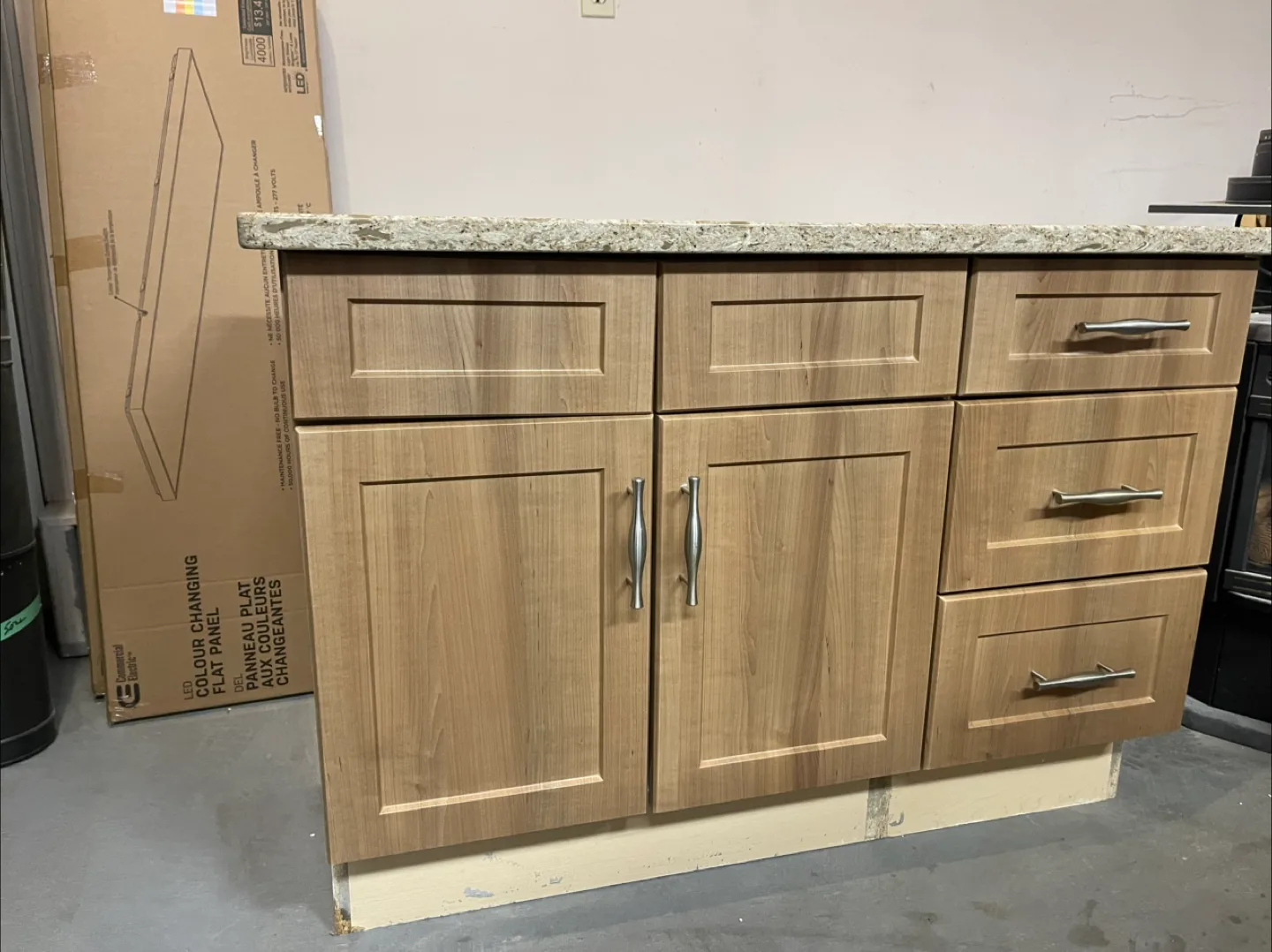 Kitchen Craft Bathroom Vanity and Matching Bathroom Cabinet image indicator(2)