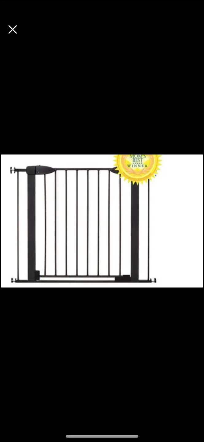 Black Baby/Pet Gate thumbnail