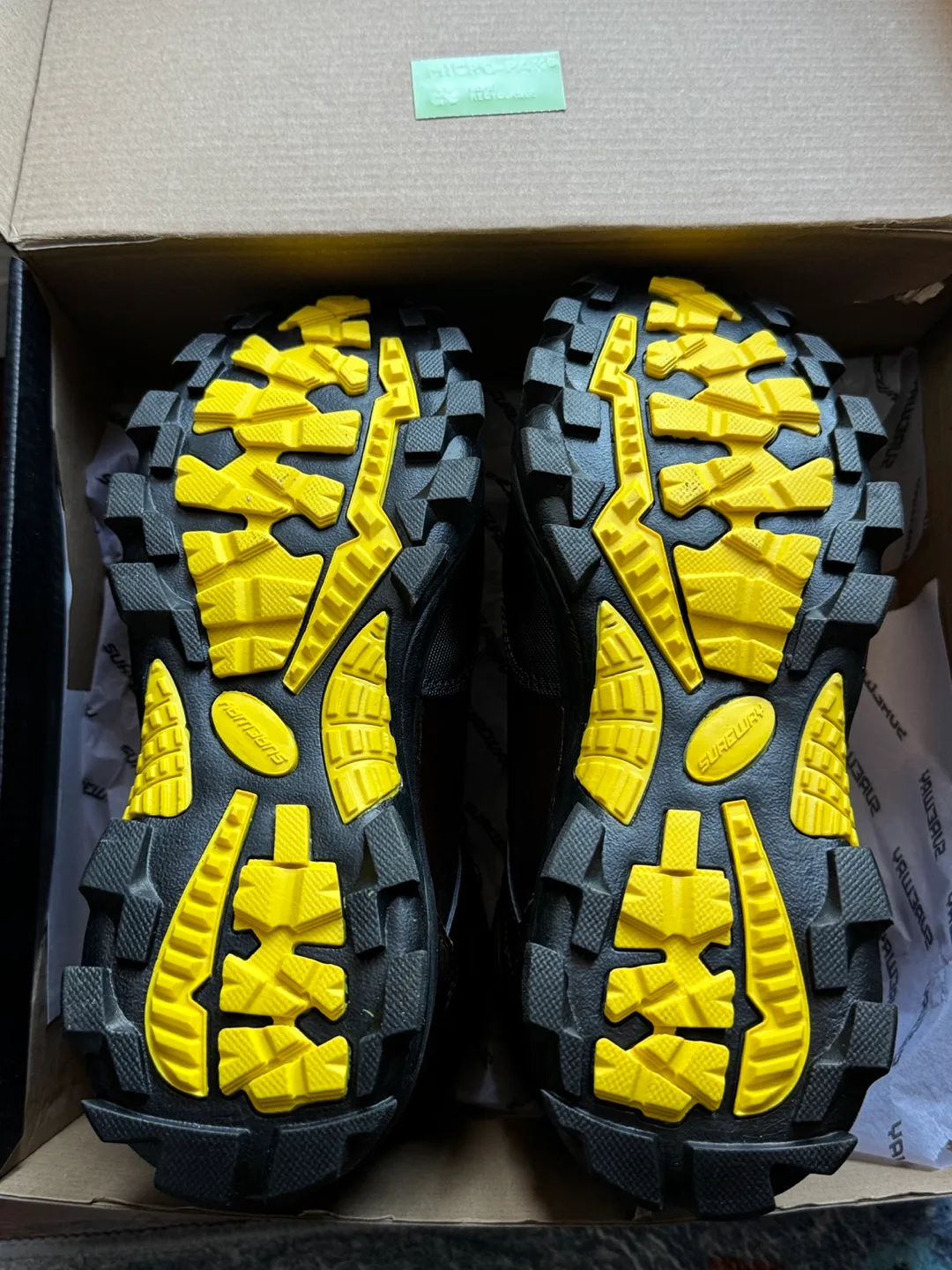 SUREWAY Men's 6" Steel Toe Waterproof Work Boots Brown Size 8.5 image indicator(7)