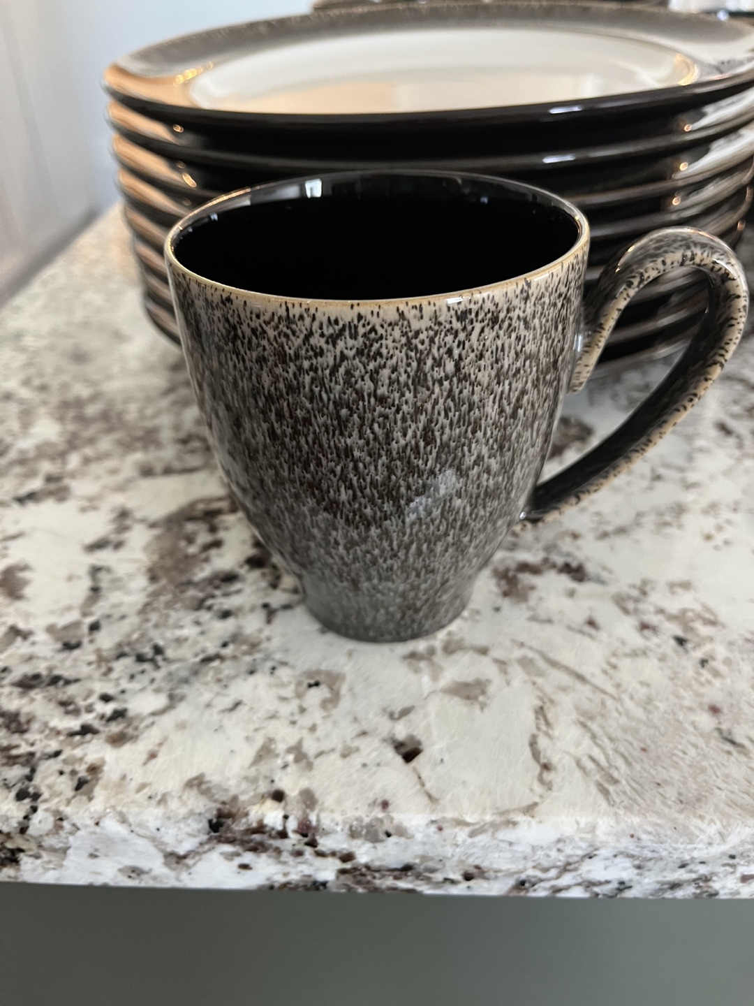 Speckled Grey/Brown Dinnerware Set - Denby - photo 2