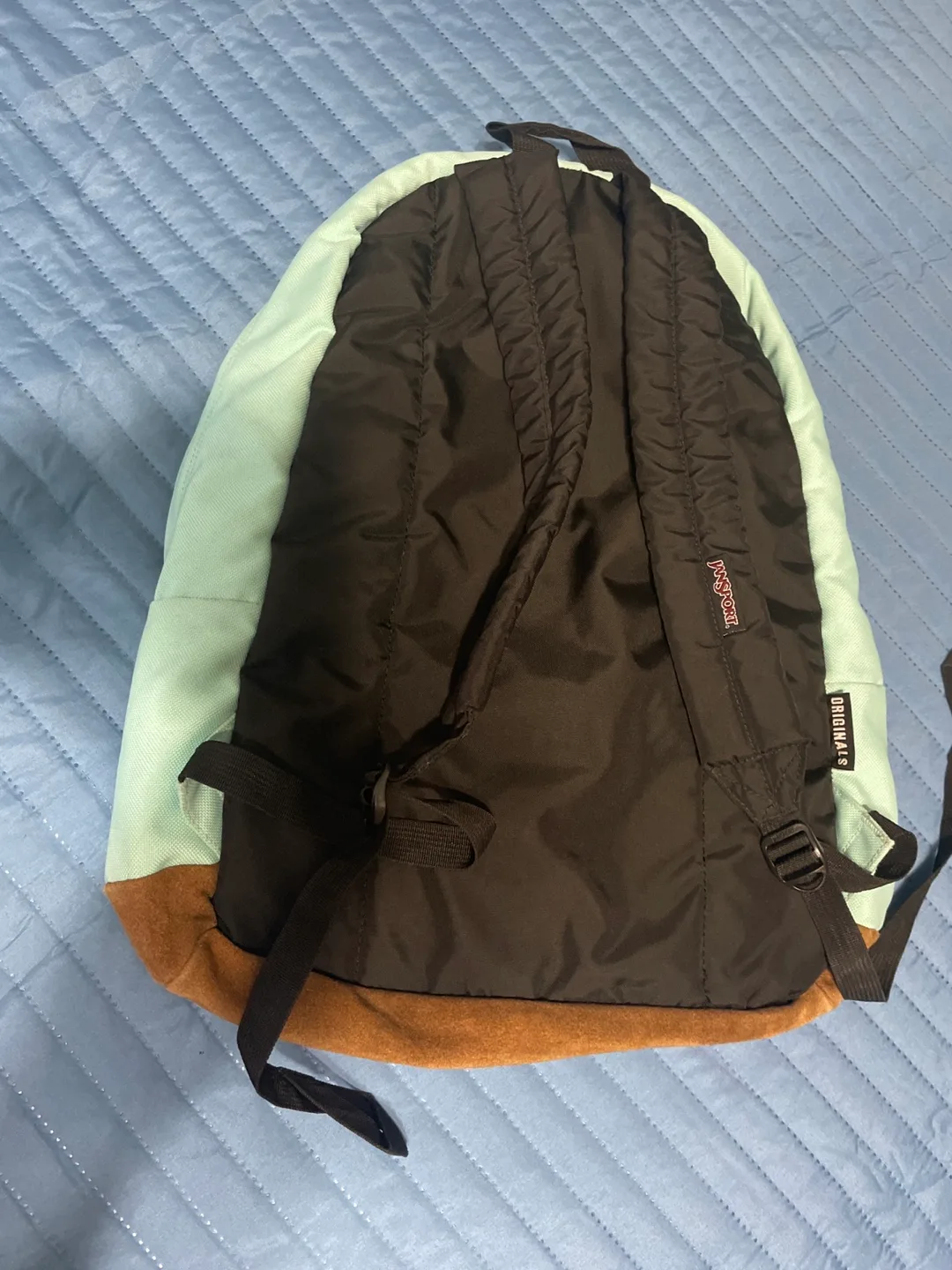 JanSport Originals Backpack - Light Blue & Brown image indicator(3)