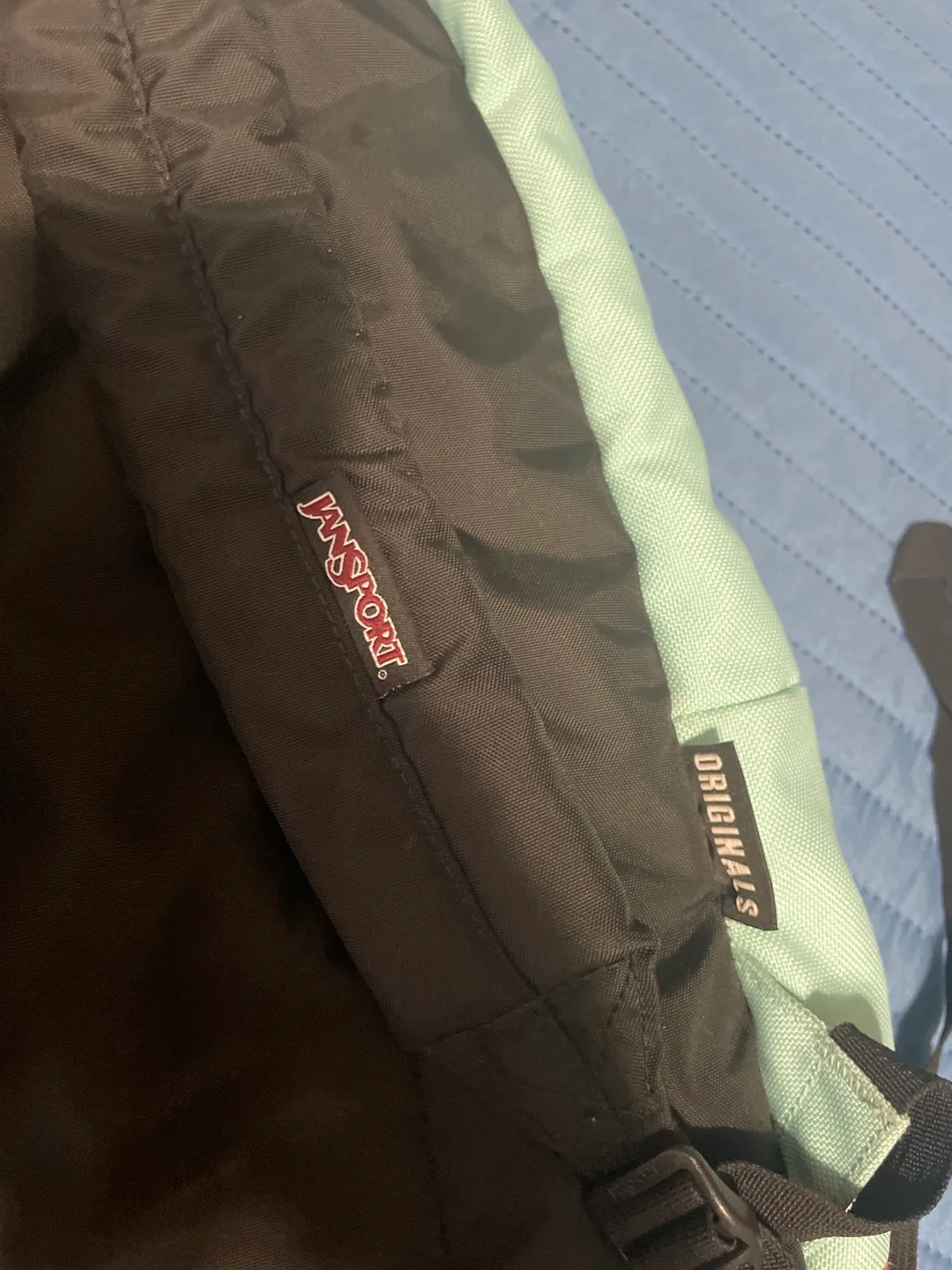 JanSport Originals Backpack - Light Blue & Brown image indicator(4)