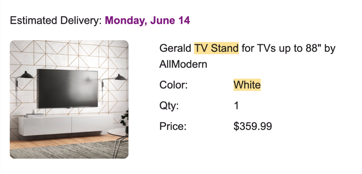 Gerald TV Stand for TVs up to 88" by AllModern - photo 3