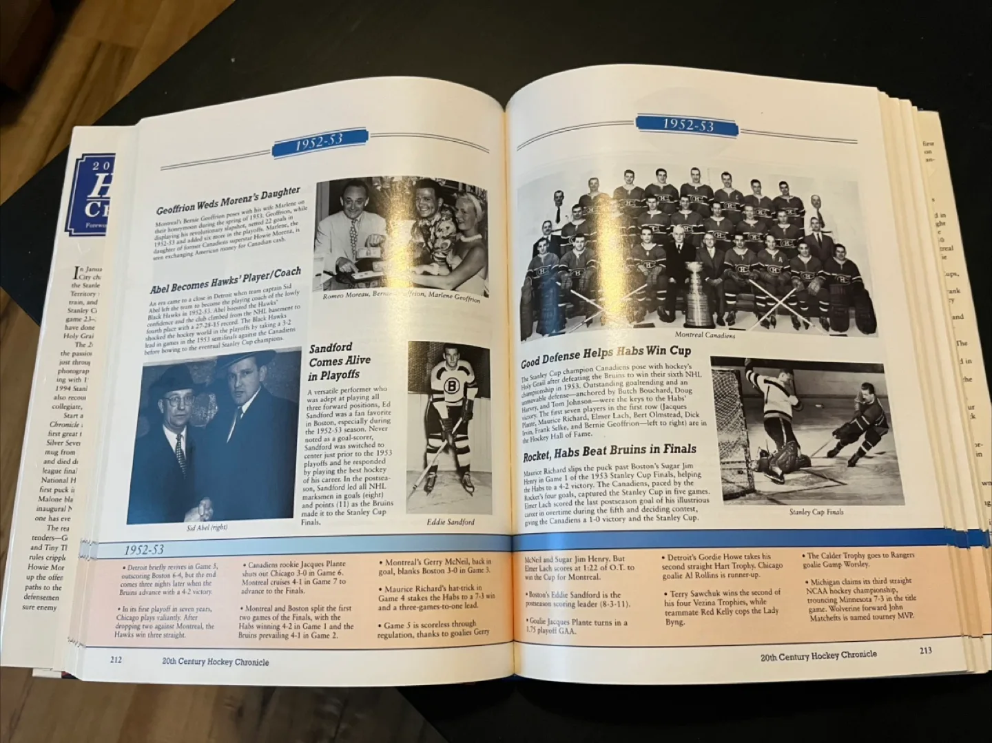 20th Century Hockey Chronicle 1994 Hardcover Book image indicator(3)