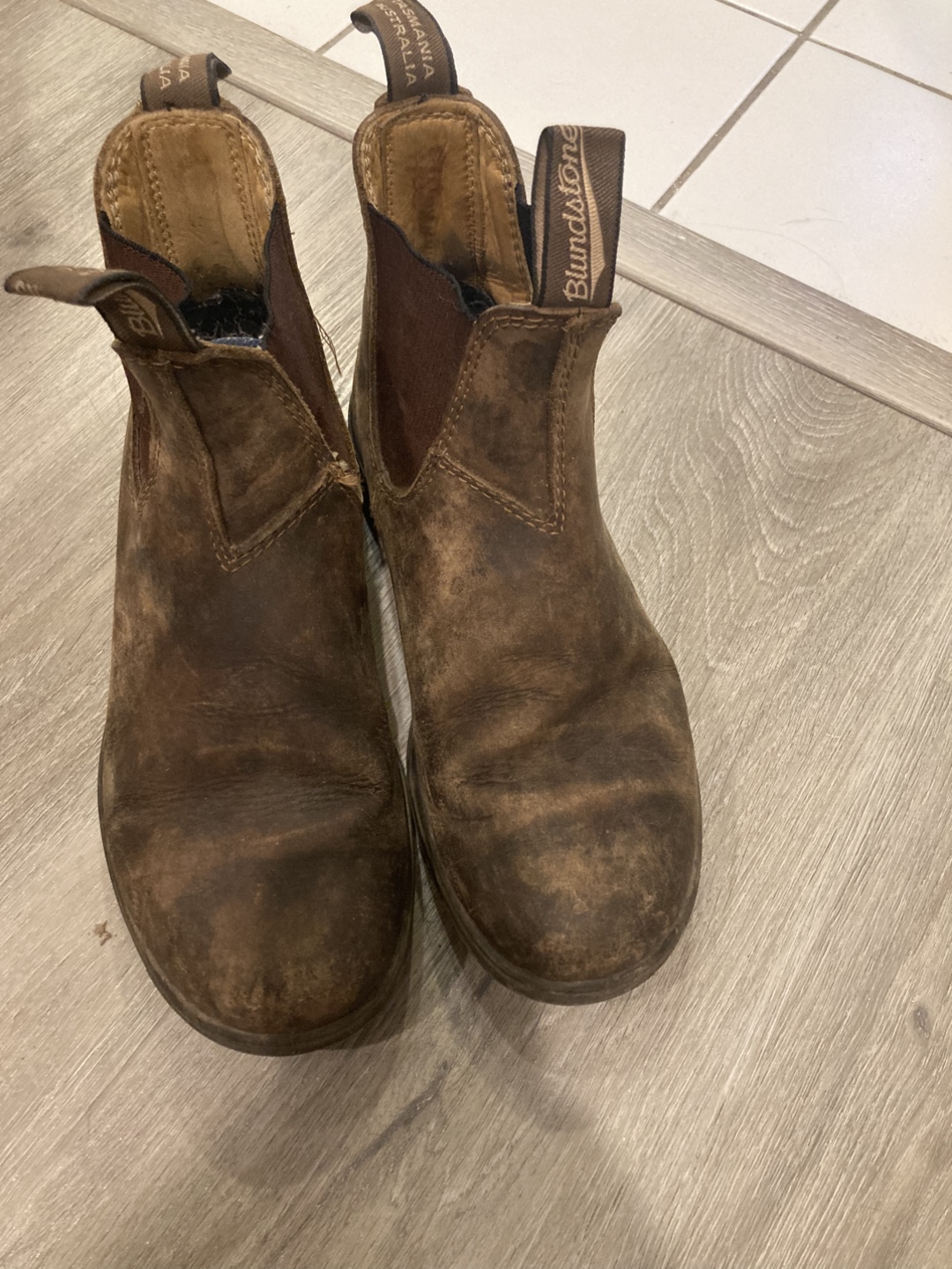 Blundstone Brown Leather Boots