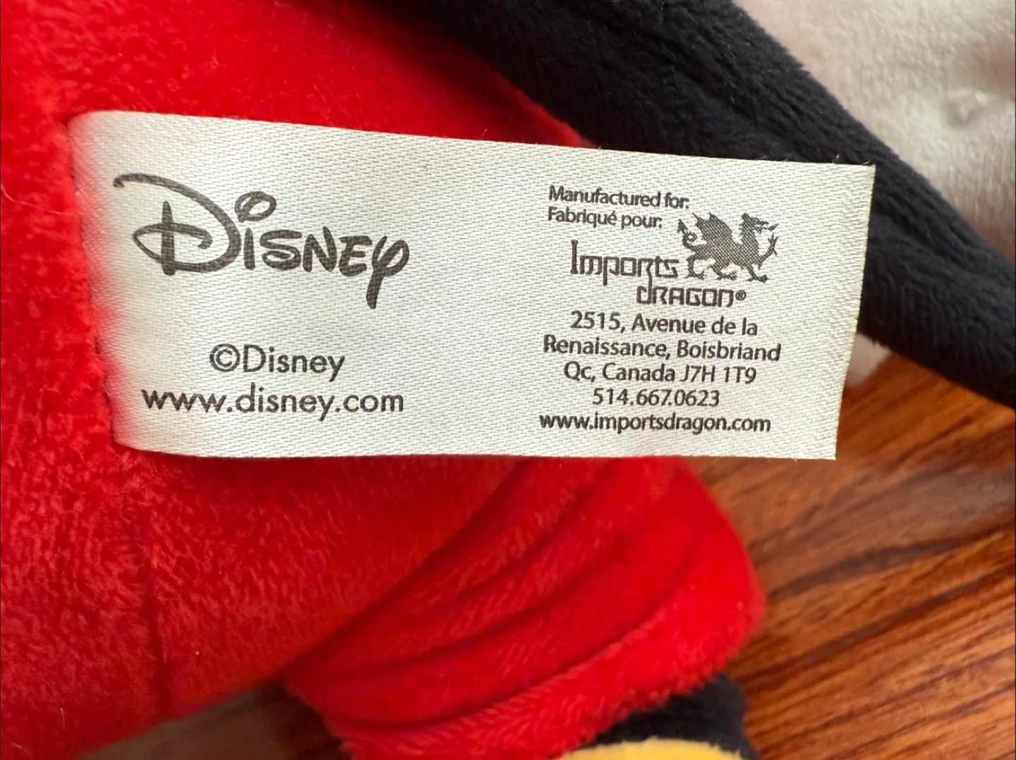 Disney Mickey Mouse Plush Toy image indicator(3)