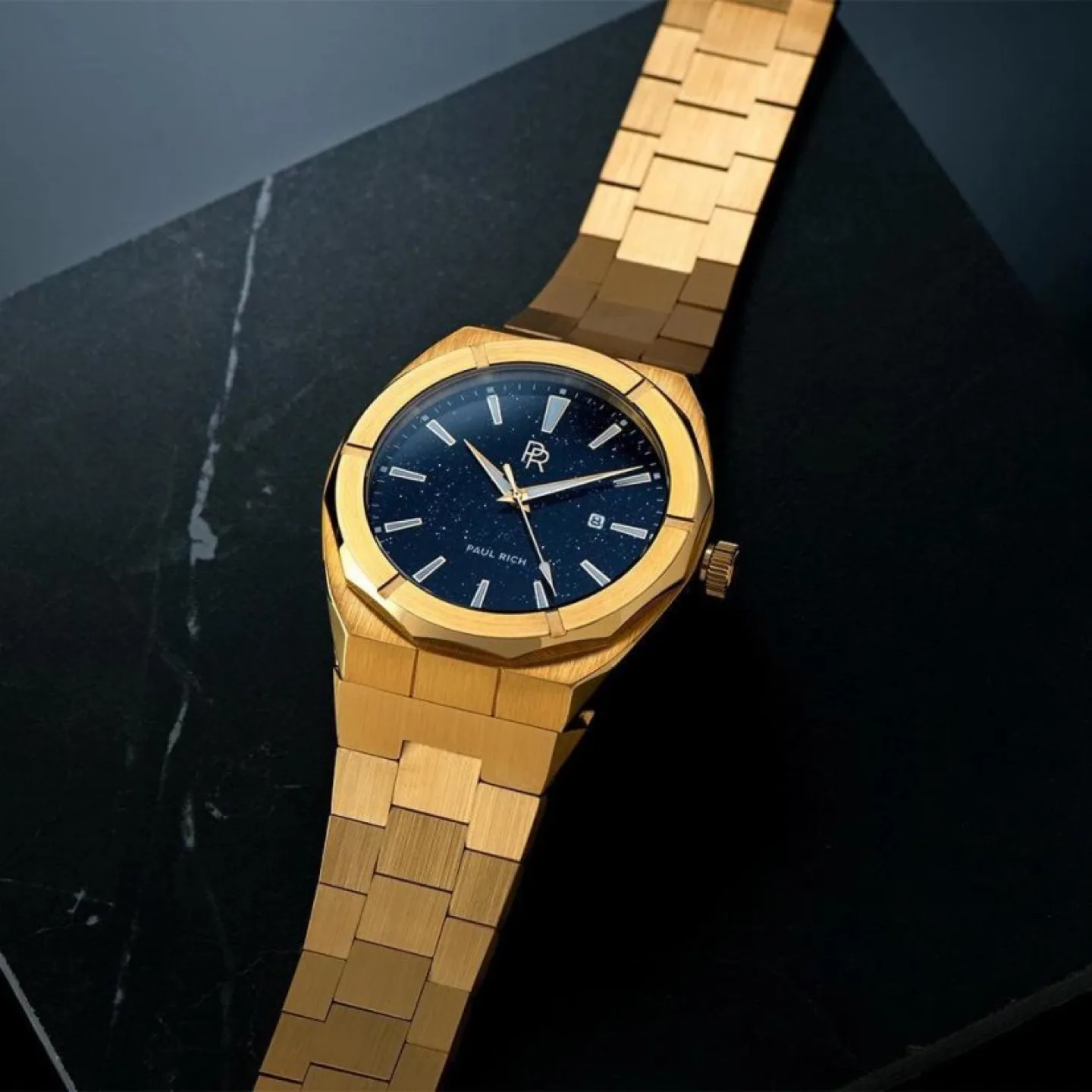 Paul Rich Star Dust Gold Watch thumbnail