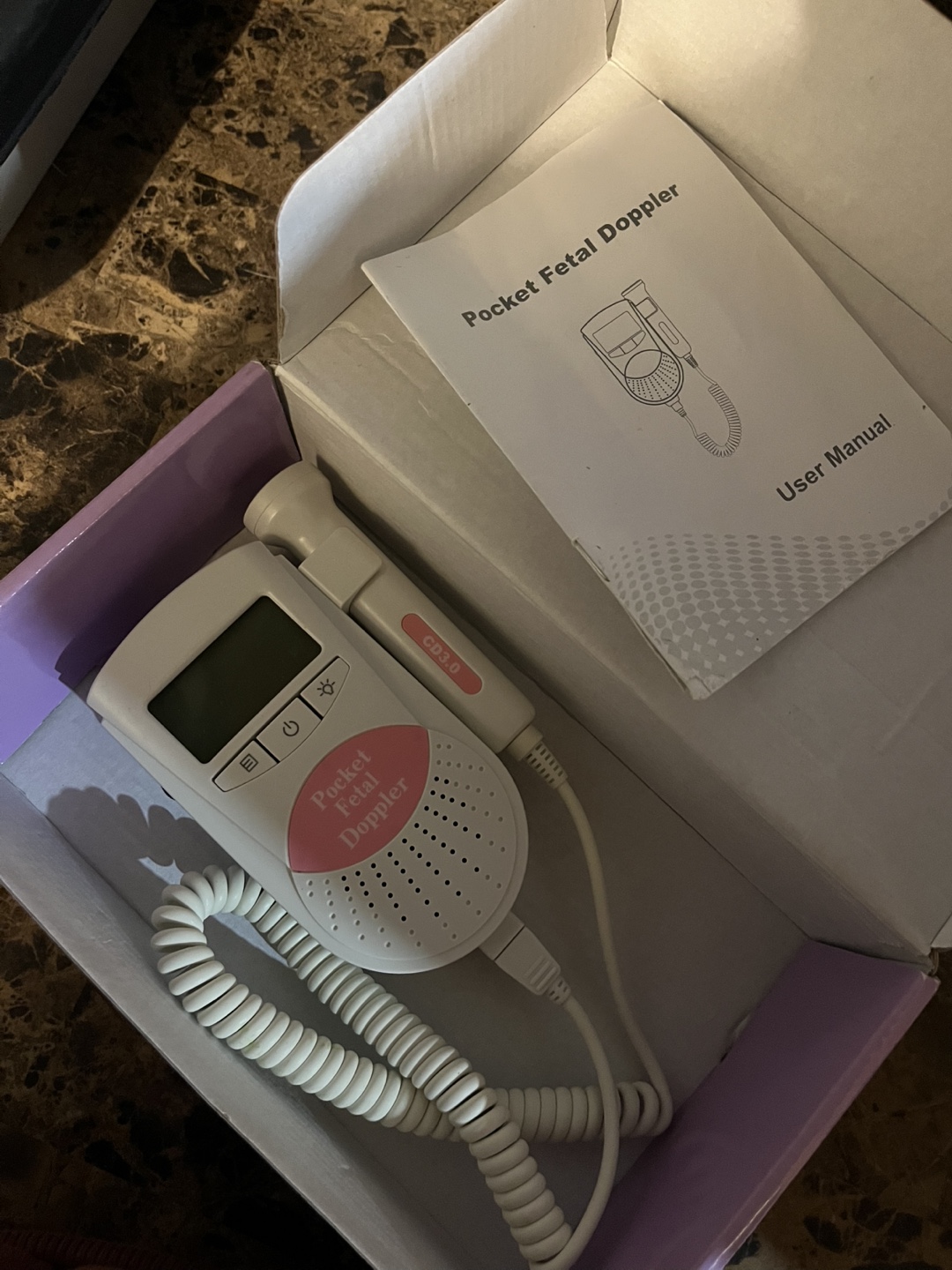Sonoline Pocket Fetal Doppler w/ Manual - photo 2