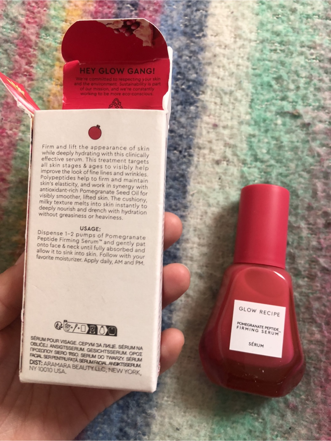Glow Recipe Pomegranate Peptide Firming Serum - photo 3