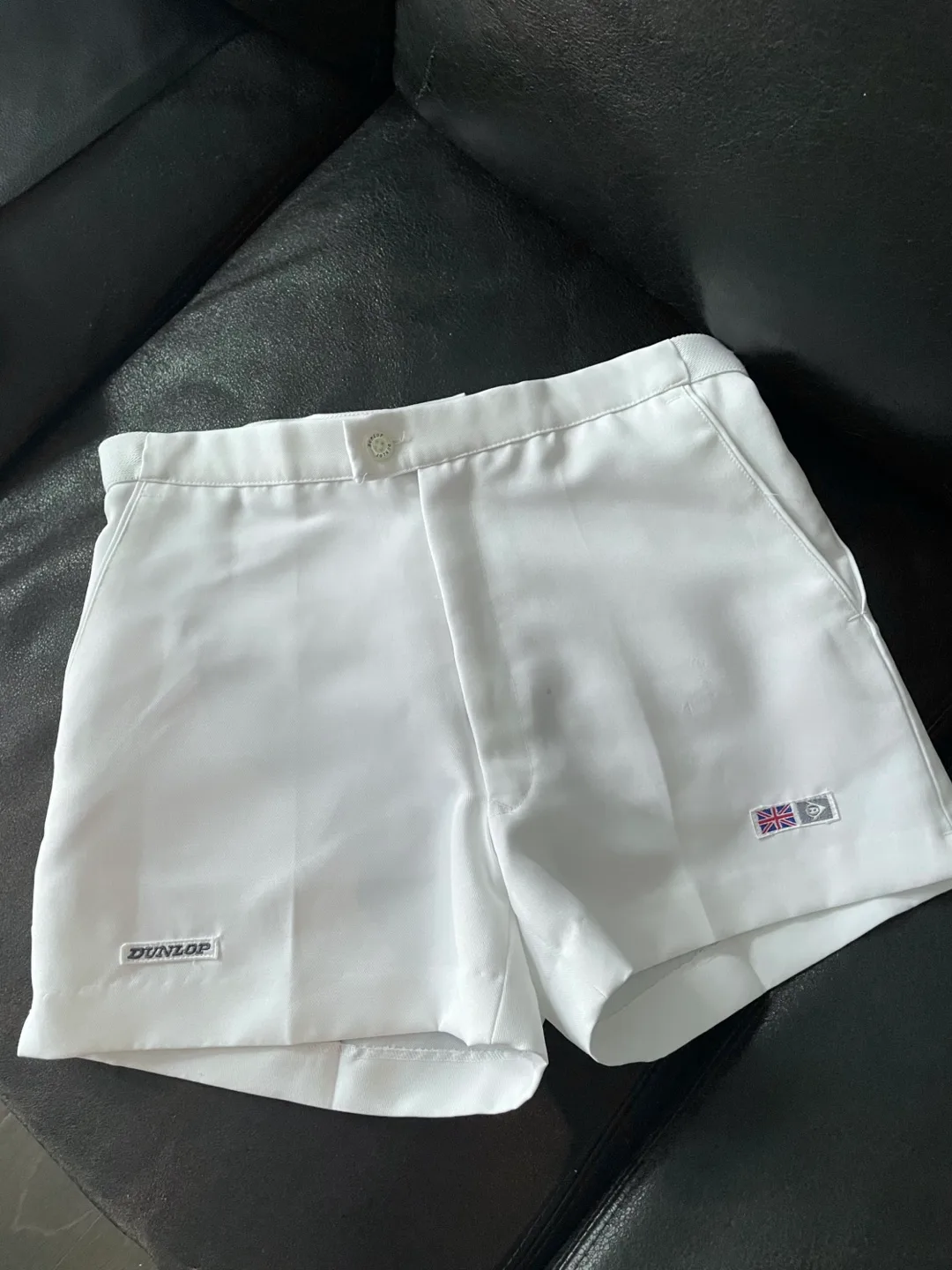 Dunlop White Tennis Shorts (Size S) thumbnail