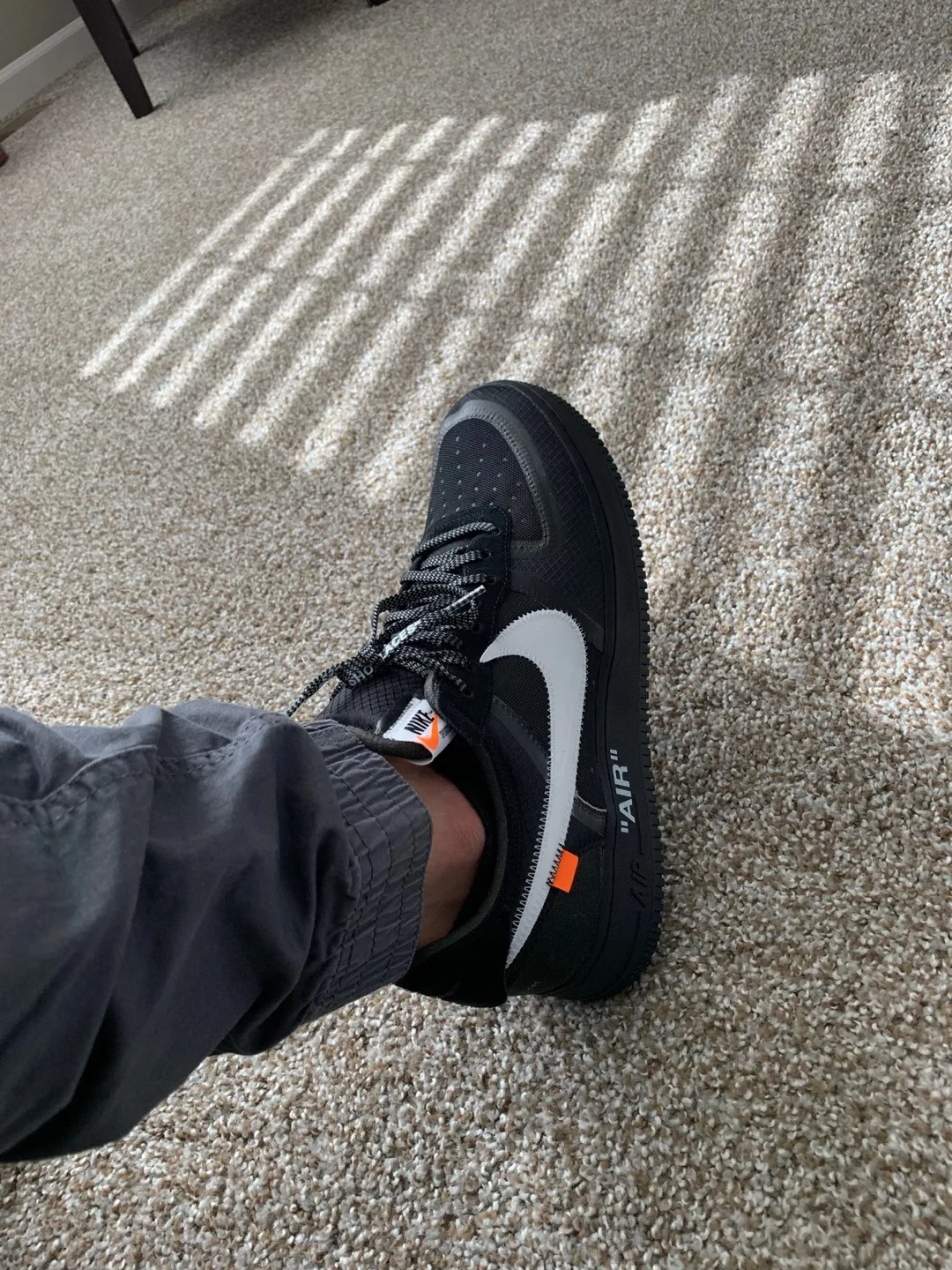 Nike Air Force 1 Low Off-White Black thumbnail