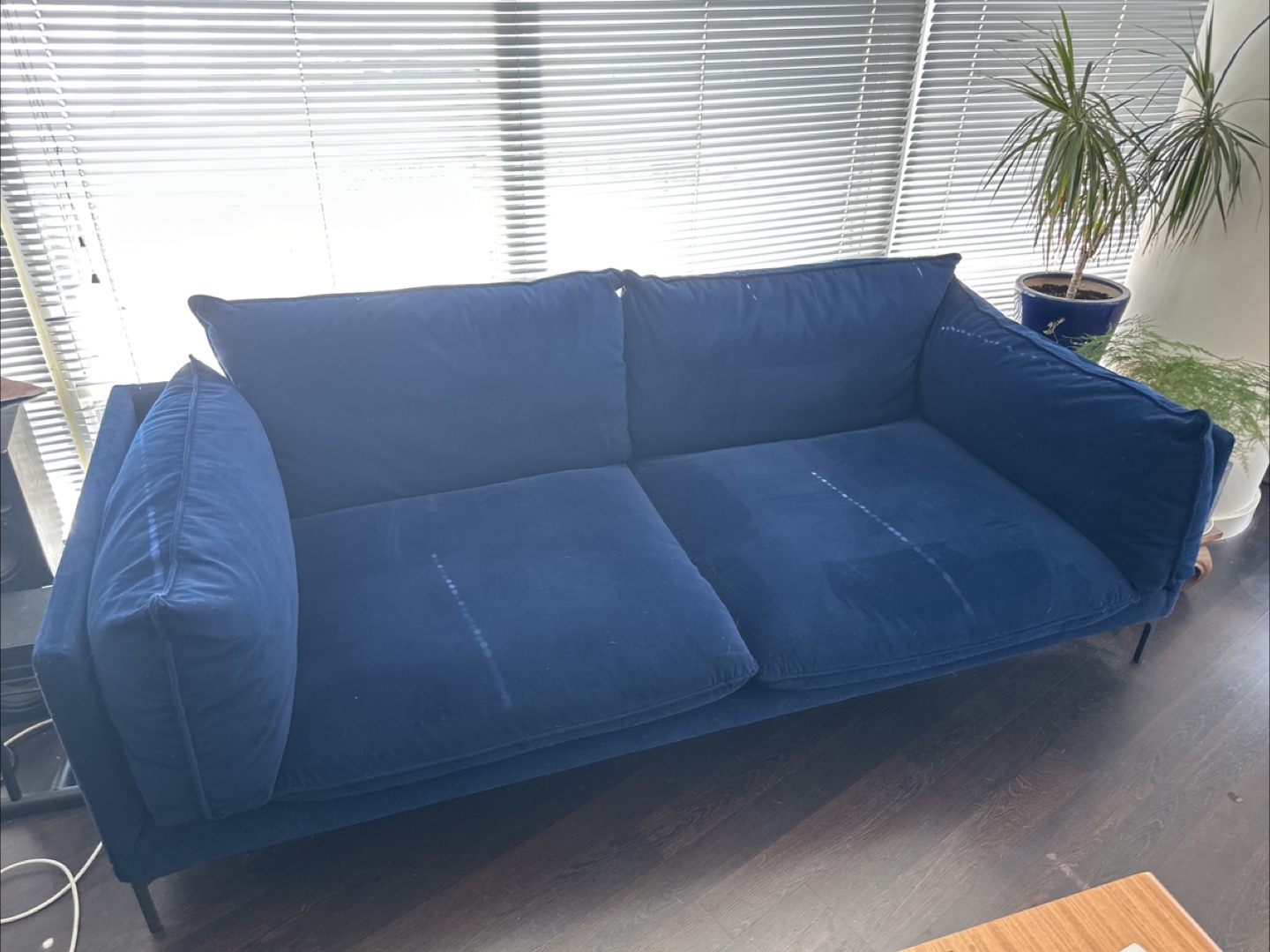 Blue Sofa - Great Condition - photo 4