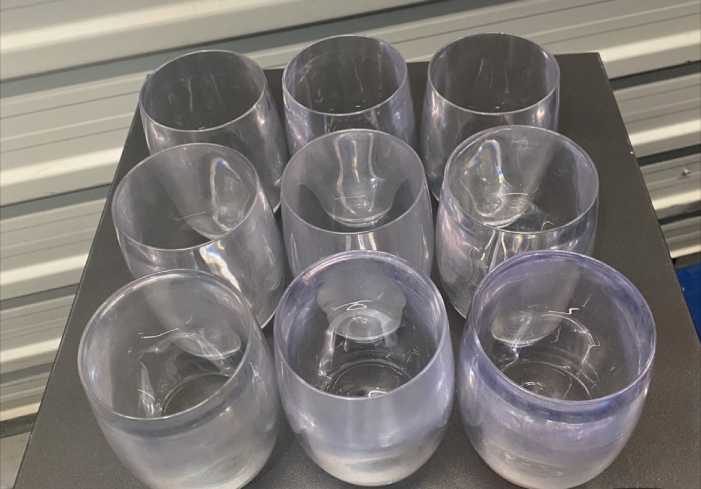Set of 9 Stemless Glasses
