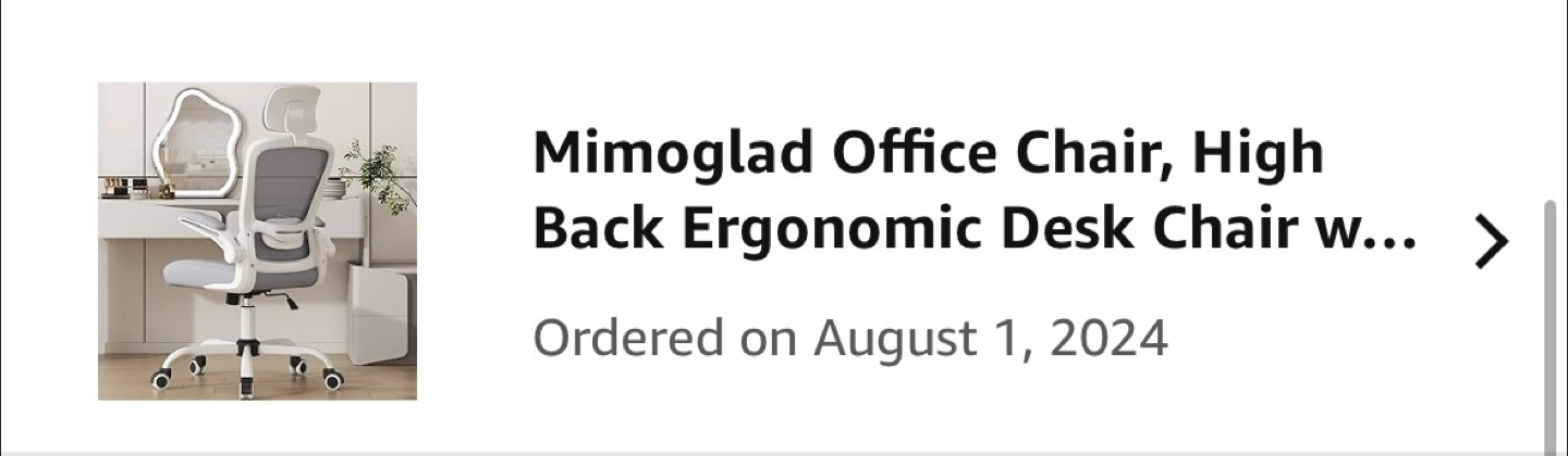 Mimoglad Ergonomic Office Chair - Like New! - photo 3