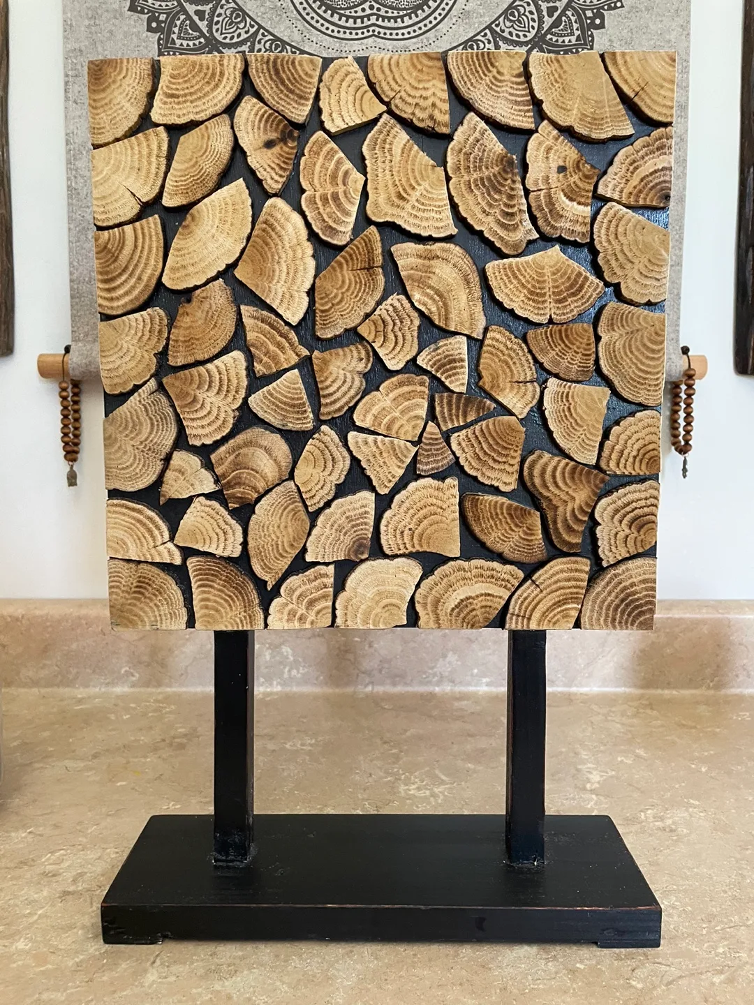 Wood Block Table Stand thumbnail