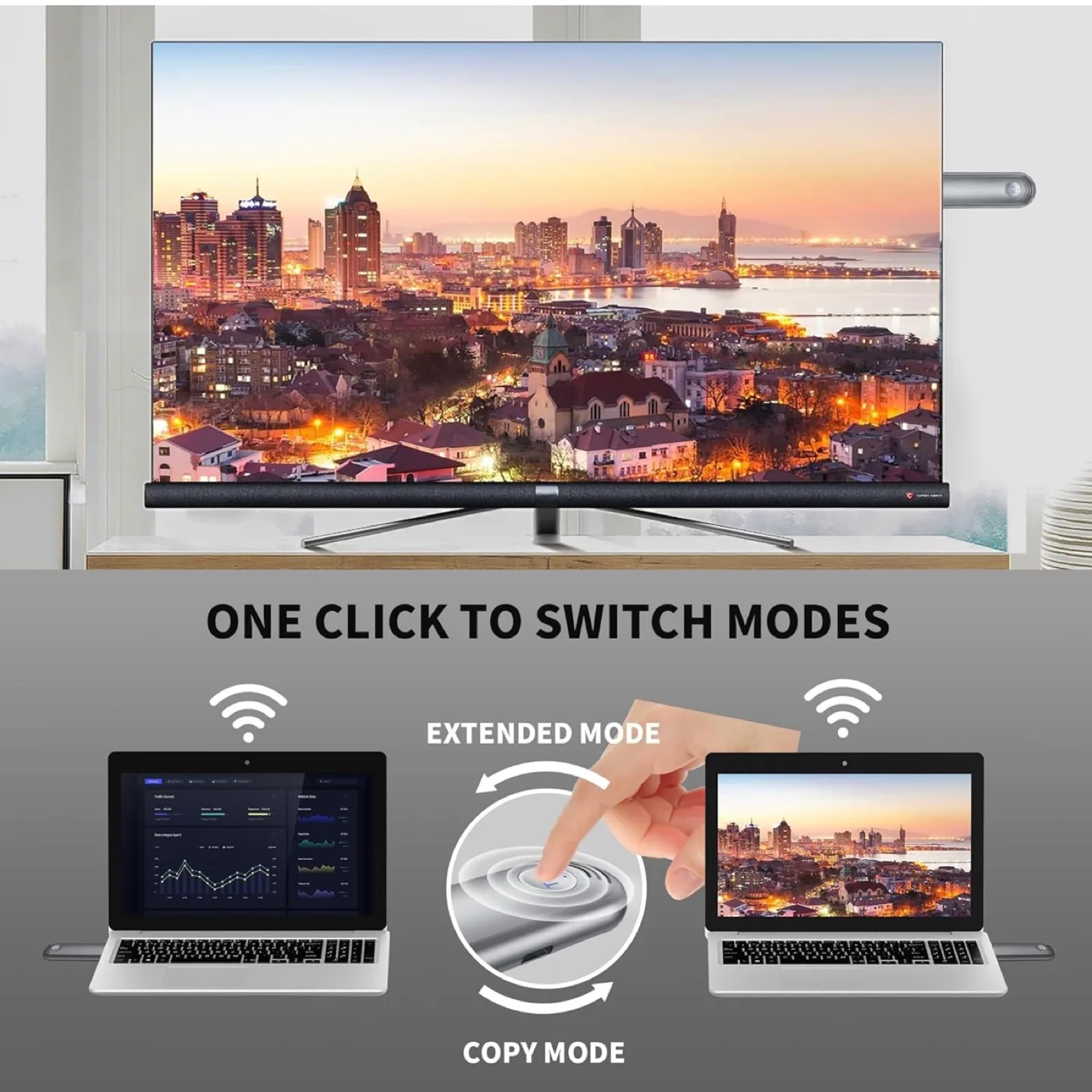 Wireless HDMI Transmitter and Receiver image indicator(6)