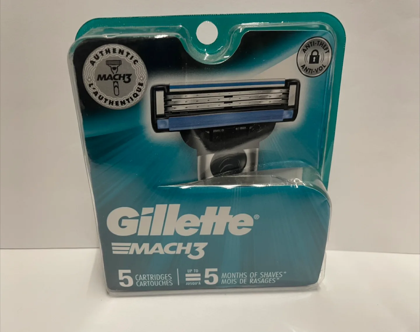Gillette Mach3 Razor Cartridges - 5 Pack thumbnail