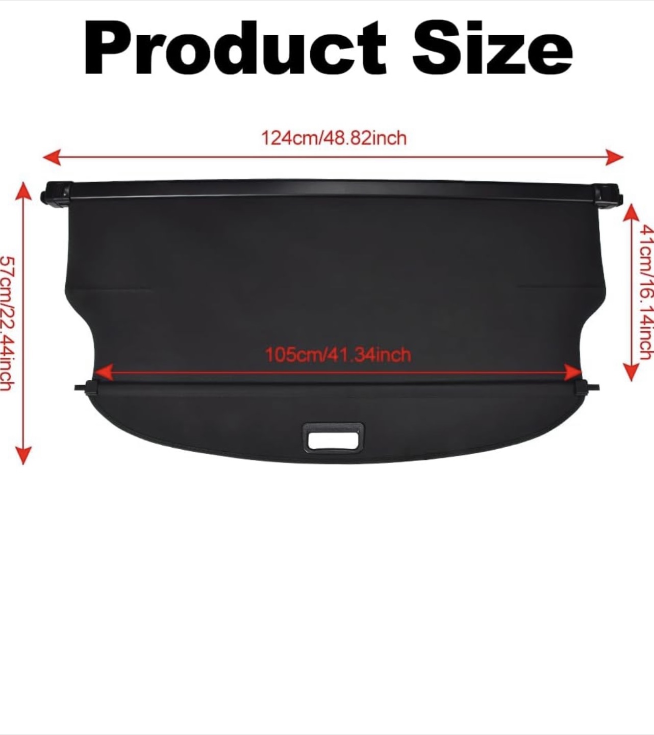 Trunk Cargo Cover for Chevy Equinox EV - photo 3