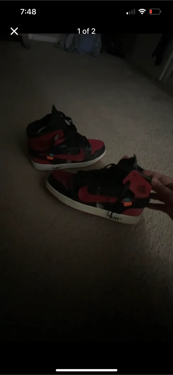 Nike Air Jordan 1 Retro High Off-White image indicator(2)