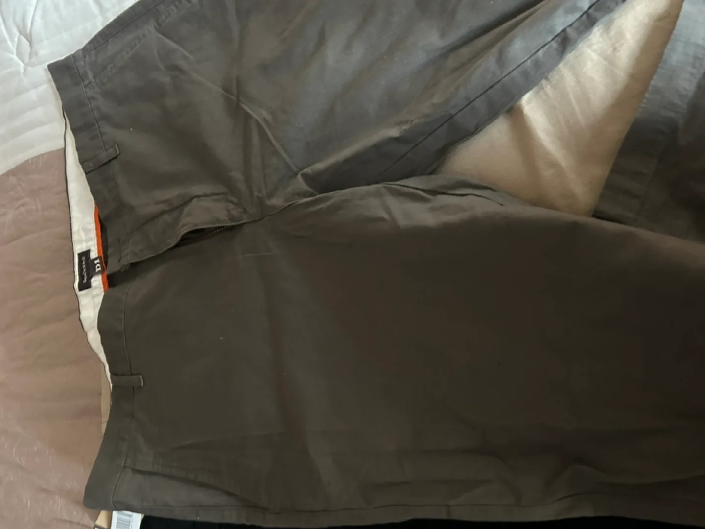 Men’s pants: Dockers D1 Slim Fit flat front Pants 42W/32L image indicator(4)