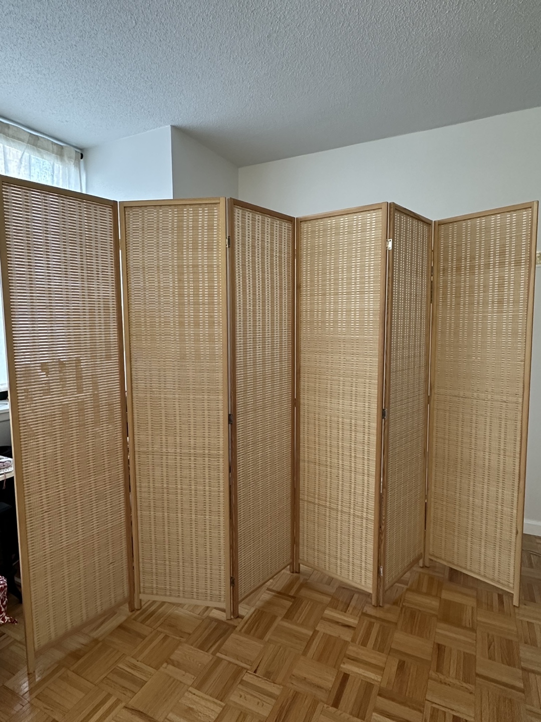 Bamboo Room Divider Screen