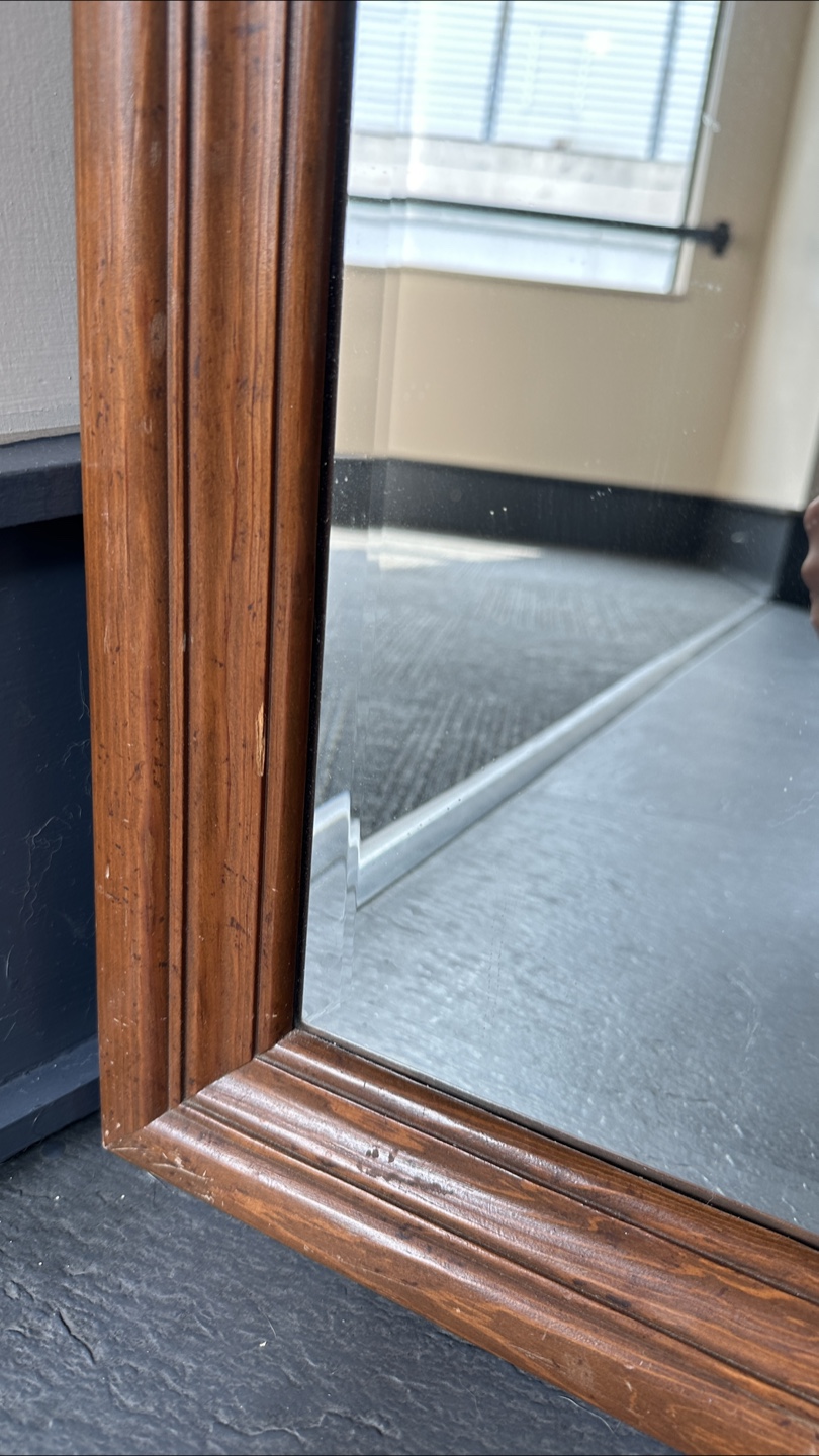 Vintage Solid Wood ETHAN ALLEN Mirror - photo 5