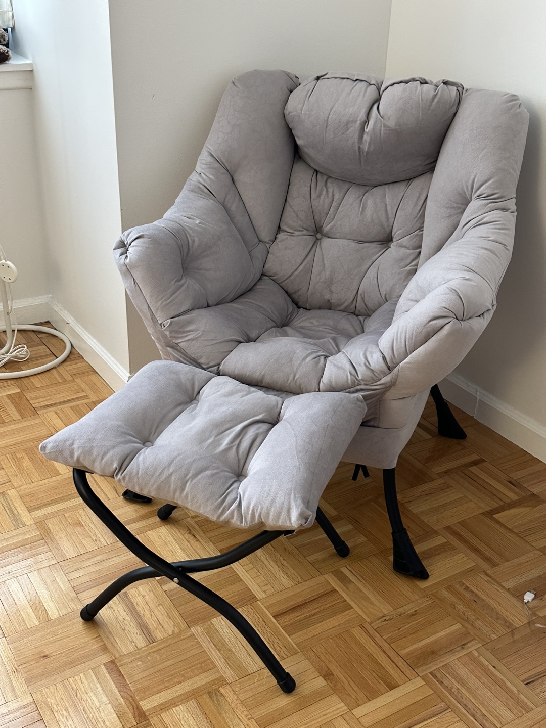 Comfy Chair with Ottoman
