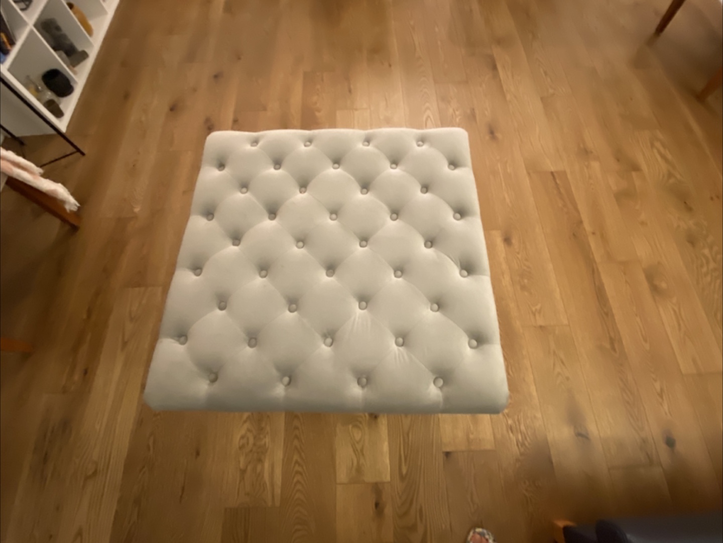 Upholstered Ottoman Footstool - photo 3