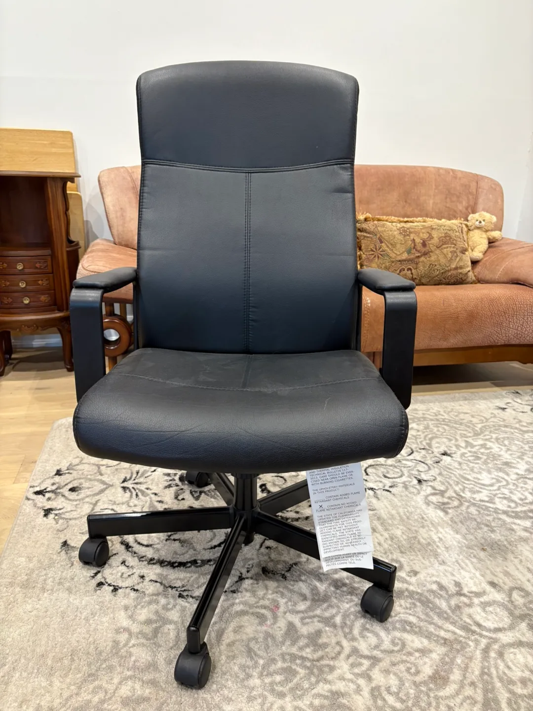 Black Office Chair Needs to go quick image indicator(7)