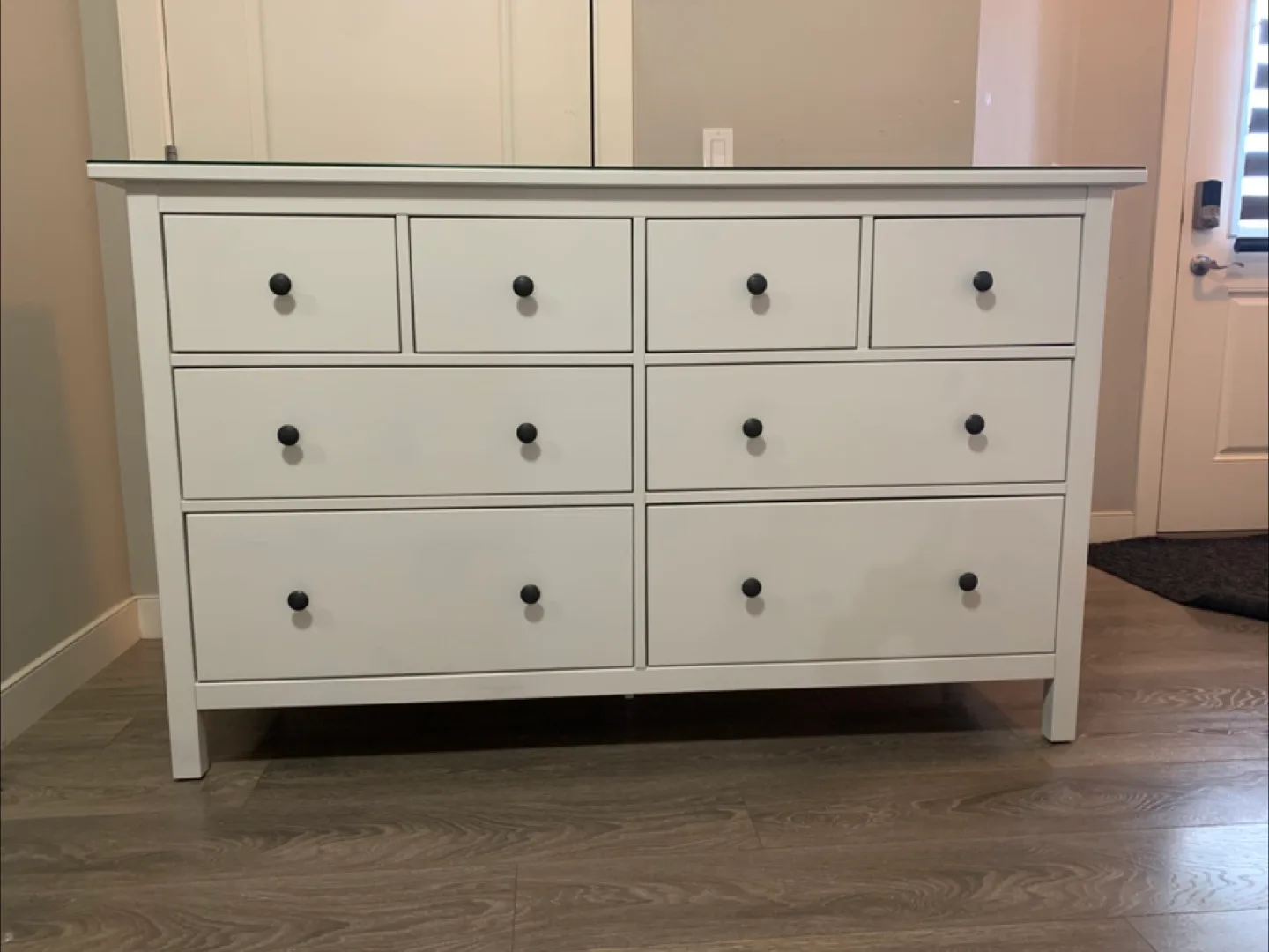 White 8-Drawer Dresser thumbnail