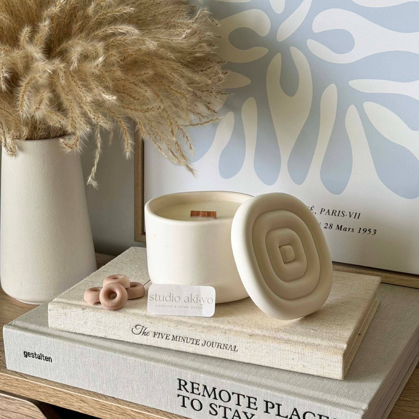 Cereal Wood Wick Soy Candle