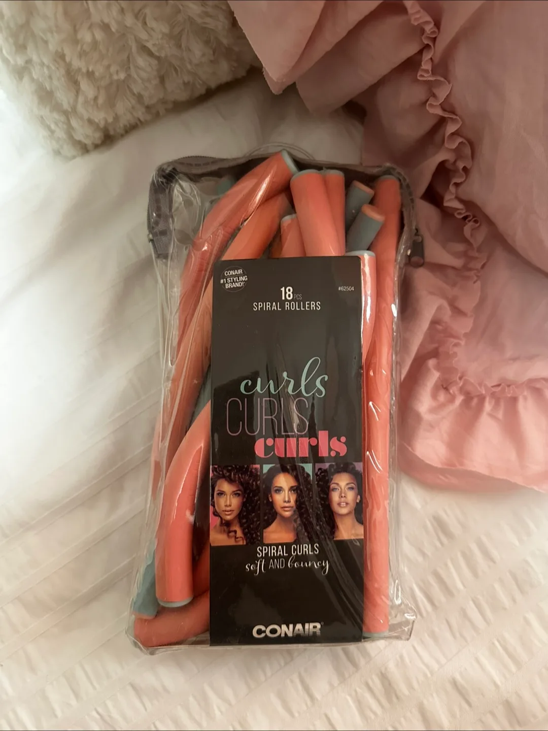 🇨🇦 brand new Conair Spiral Rollers - 18 Styling Rollers thumbnail