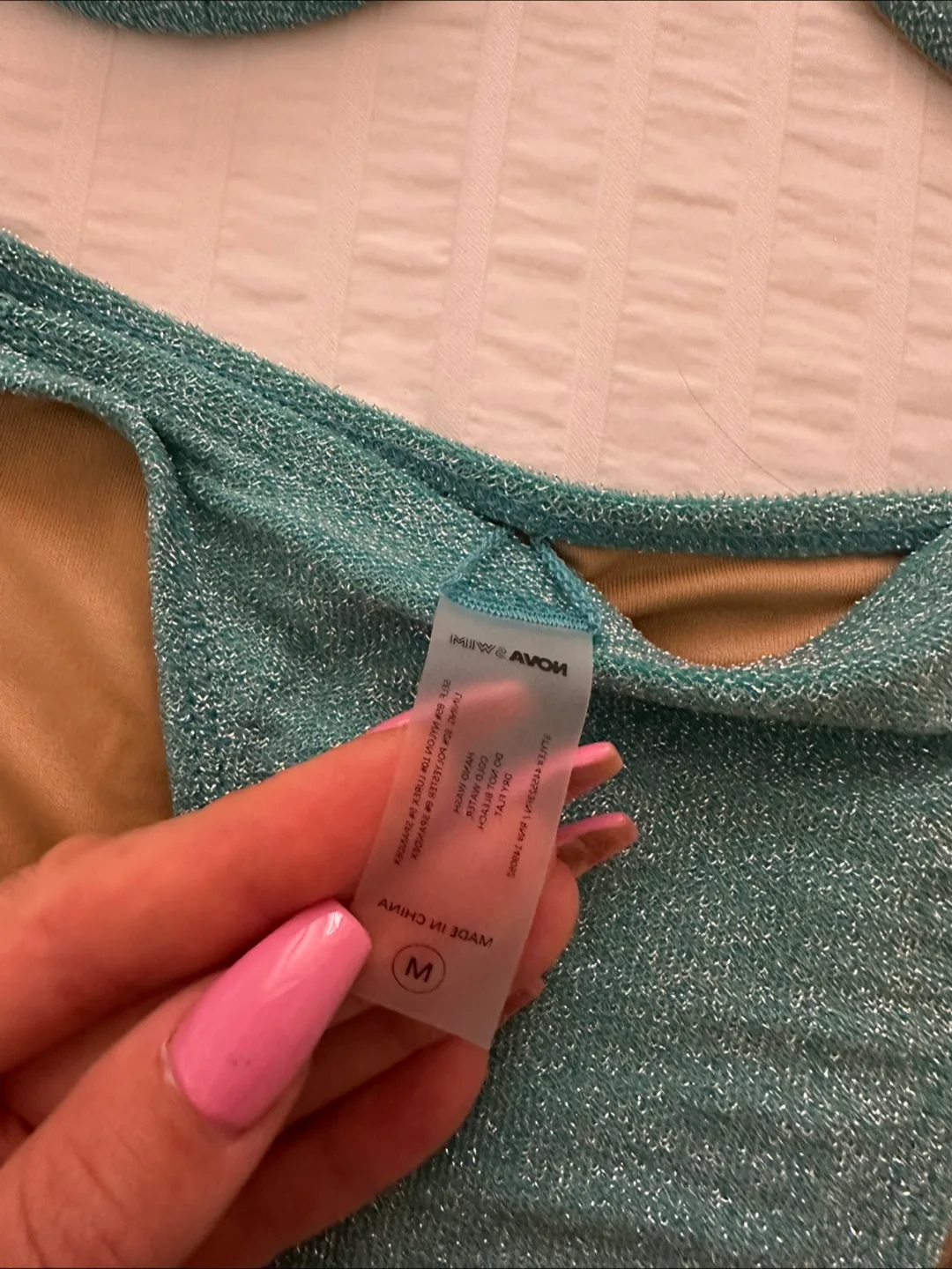 🇨🇦Collection of 4 blue swimsuits/bikinis image indicator(4)