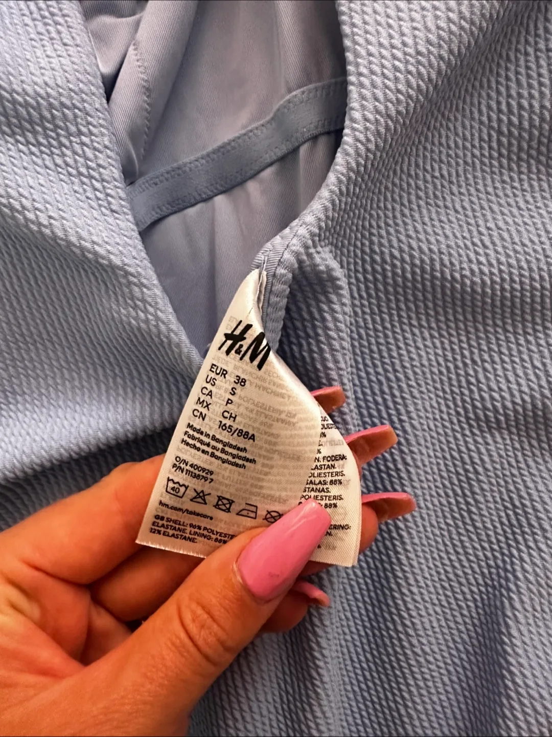 🇨🇦Collection of 4 blue swimsuits/bikinis image indicator(6)