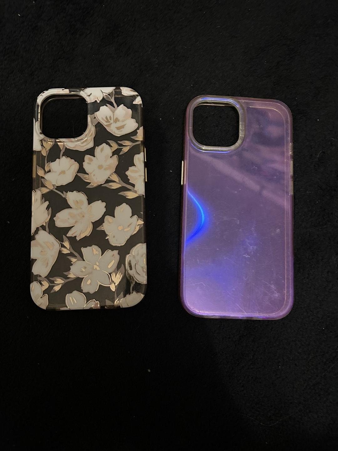 iPhone 14 Cases - Floral & Purple