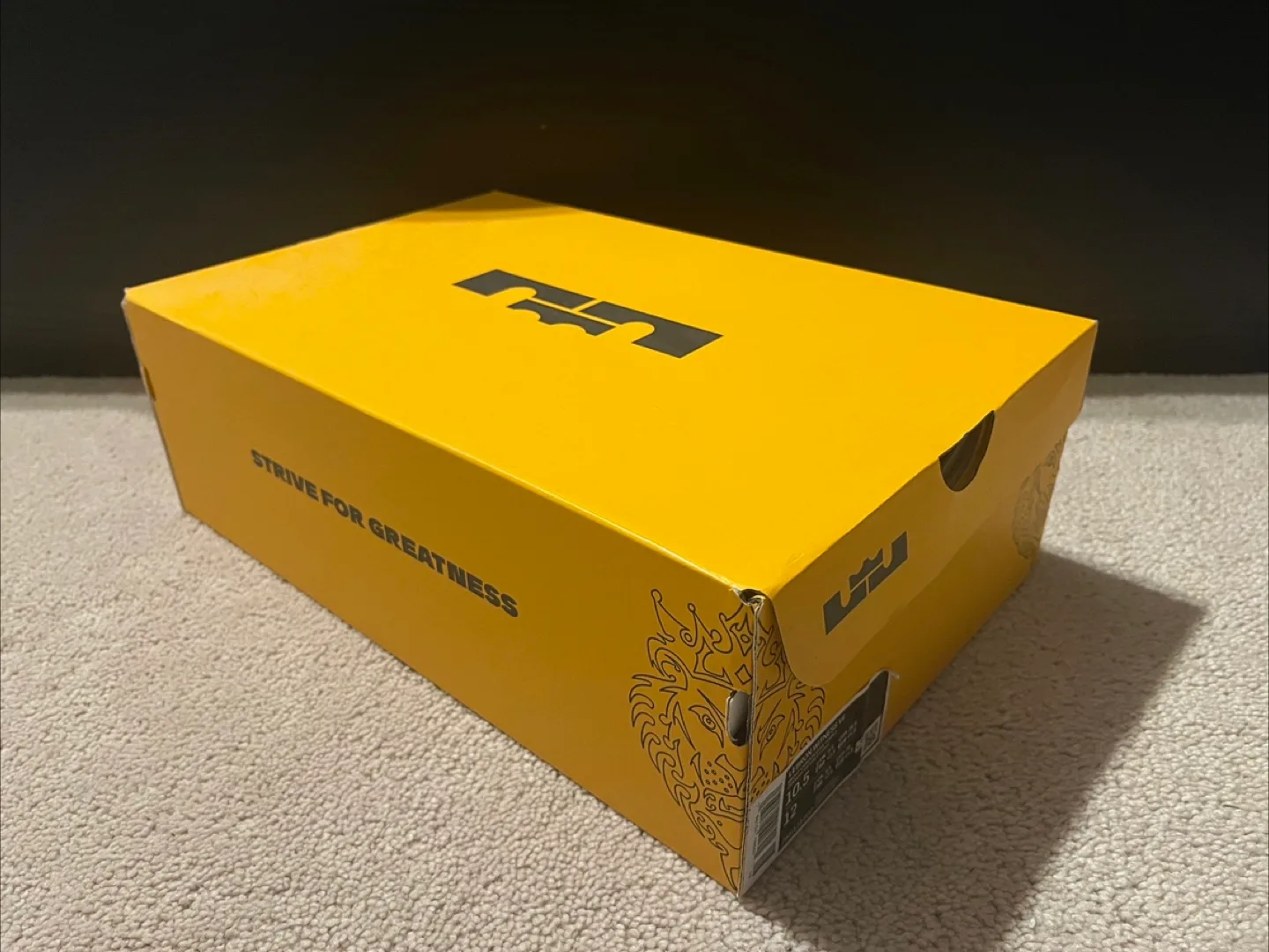 Nike LeBron Witness VII Bright Crimson - Size 10.5 image indicator(9)