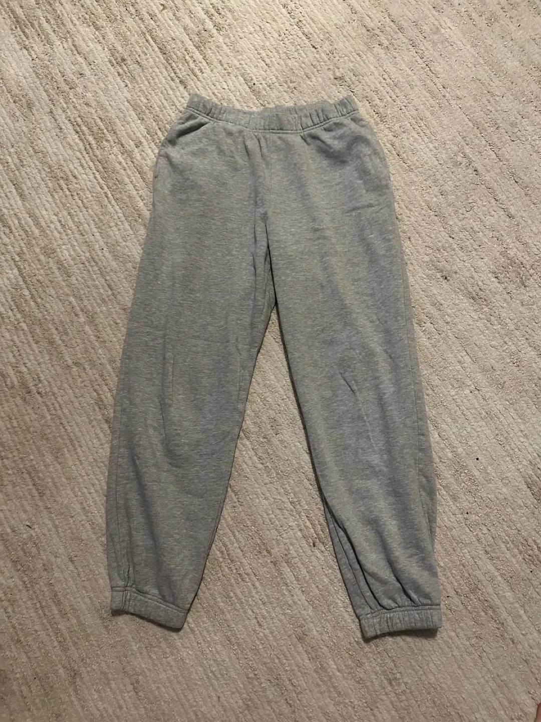 H&M Divided Grey Sweatpants - Size S thumbnail