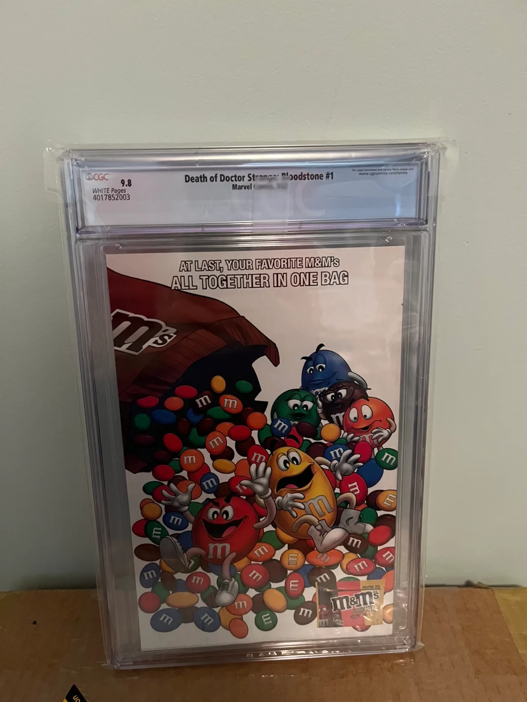 Death of Doctor Strange: Bloodstone #1 CGC 9.8 Graded Comic Book image indicator(2)