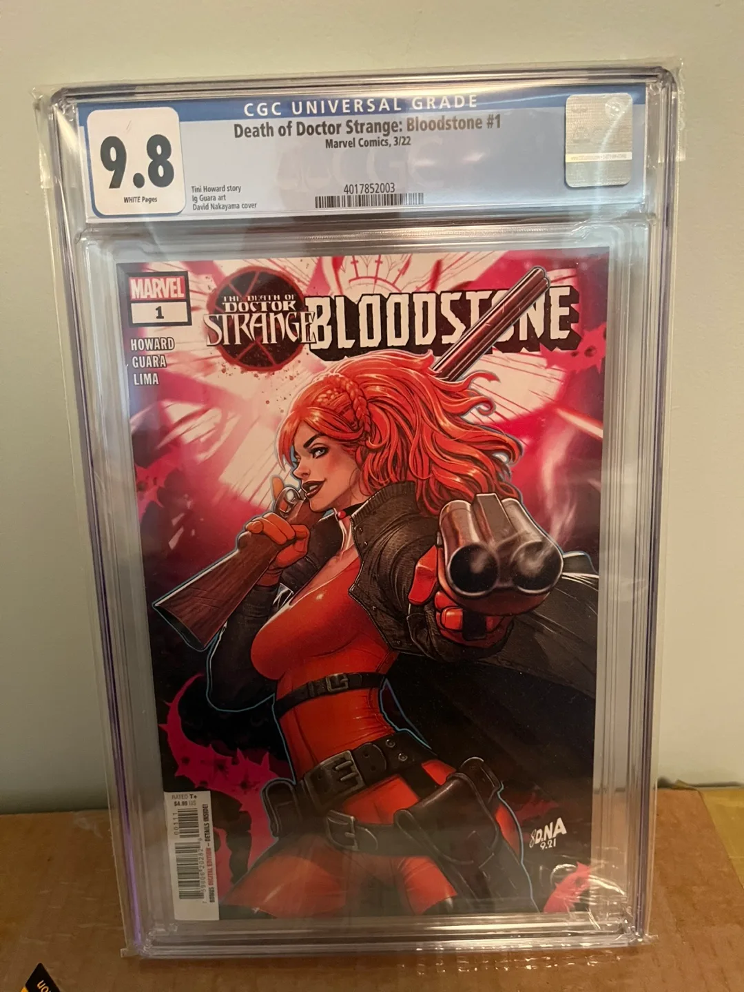 Death of Doctor Strange: Bloodstone #1 CGC 9.8 Graded Comic Book thumbnail