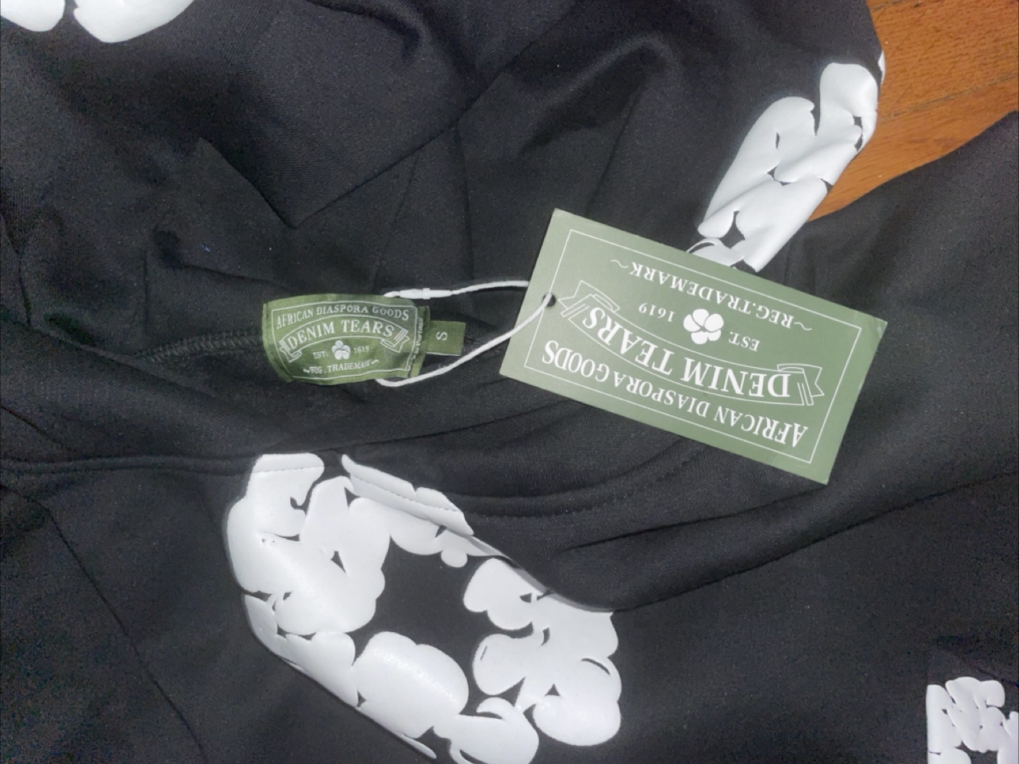 Denim Tears Hoodie - Size S - photo 4