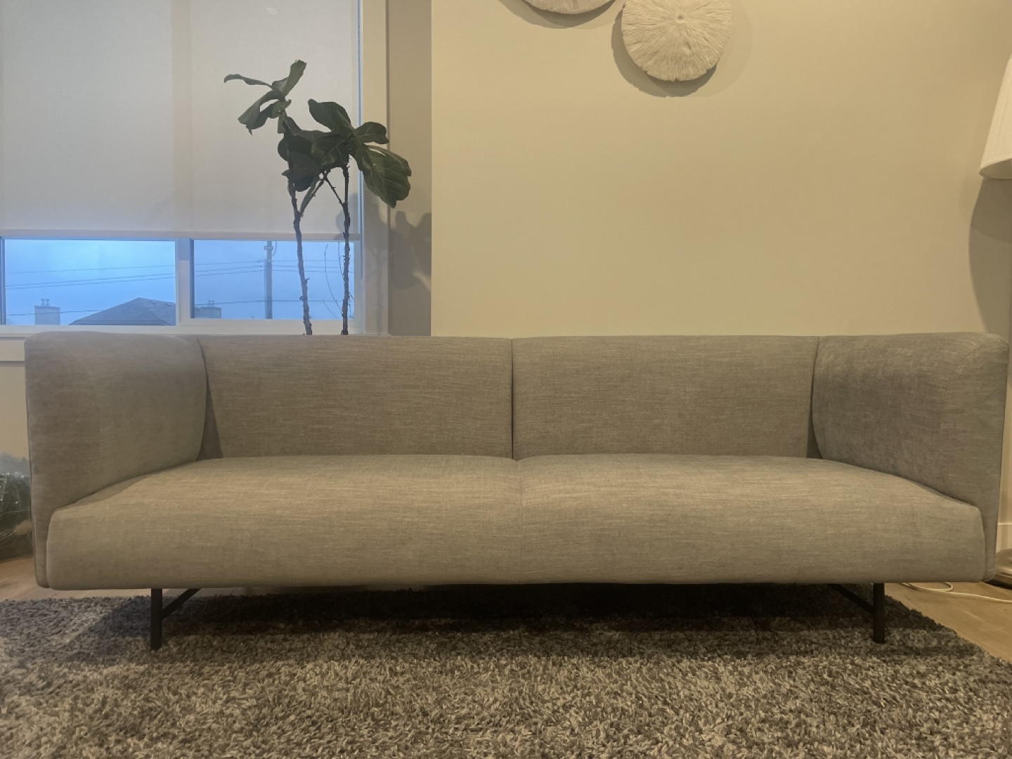 Mobital Rockford Grey Sofa