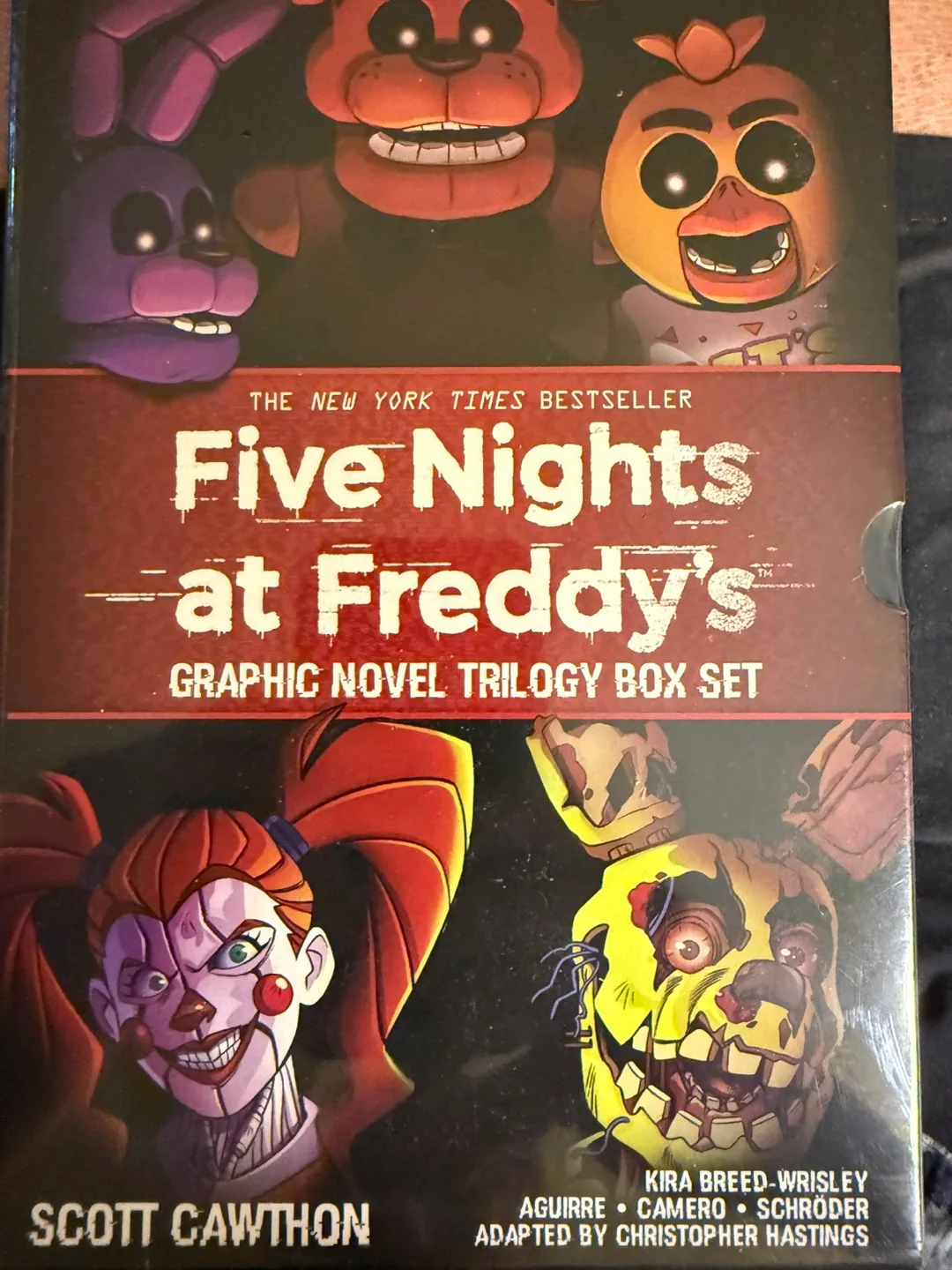 Five Nights at Freddy's Graphic Novel Trilogy Box Set thumbnail