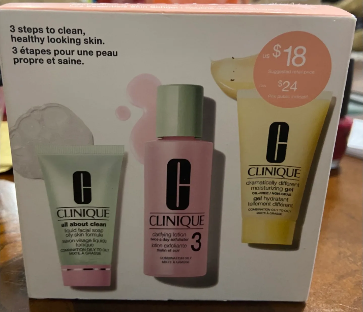 Clinique🇨🇦 3-Step Skincare Set for Oily Skin thumbnail