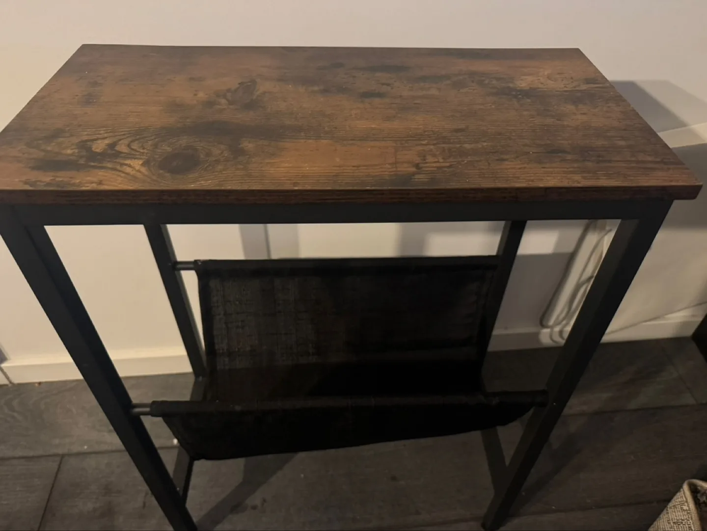 Side Table with Magazine Rack thumbnail