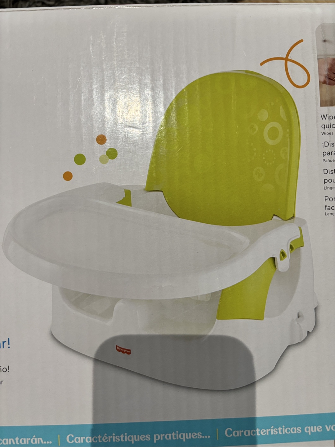Fisher-Price Quick-Clean Portable Booster Seat - photo 3
