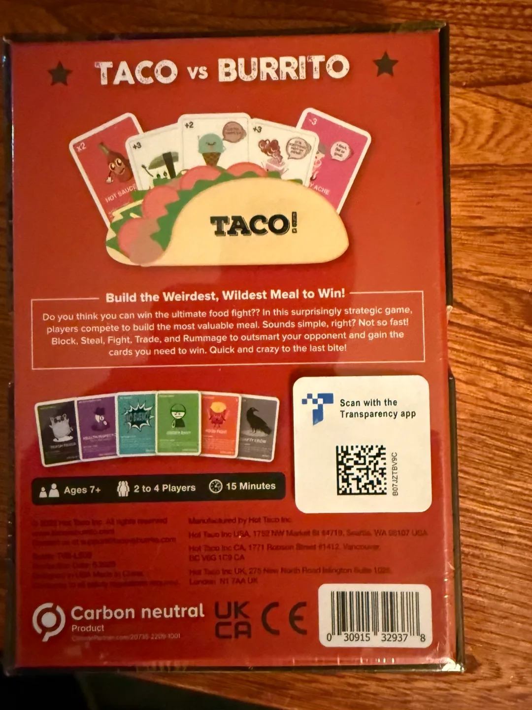 Taco vs Burrito Card Game image indicator(2)