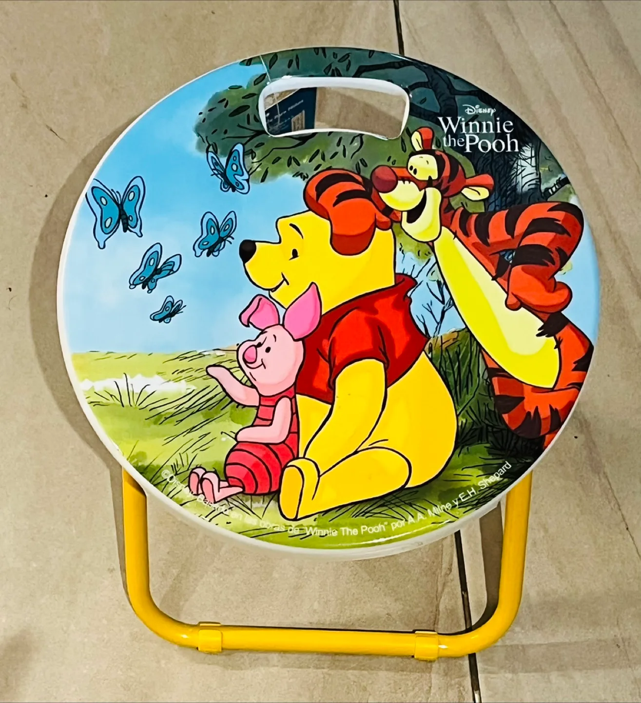 Disney Winnie the Pooh Kids Folding Stool thumbnail