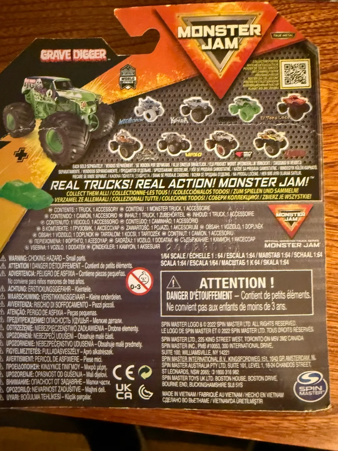 New Monster Jam Grave Digger 1:64 Scale image indicator(2)